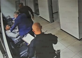 VÍDEO: Promotor agride preso durante audiência de custódia em fórum de Campo Grande